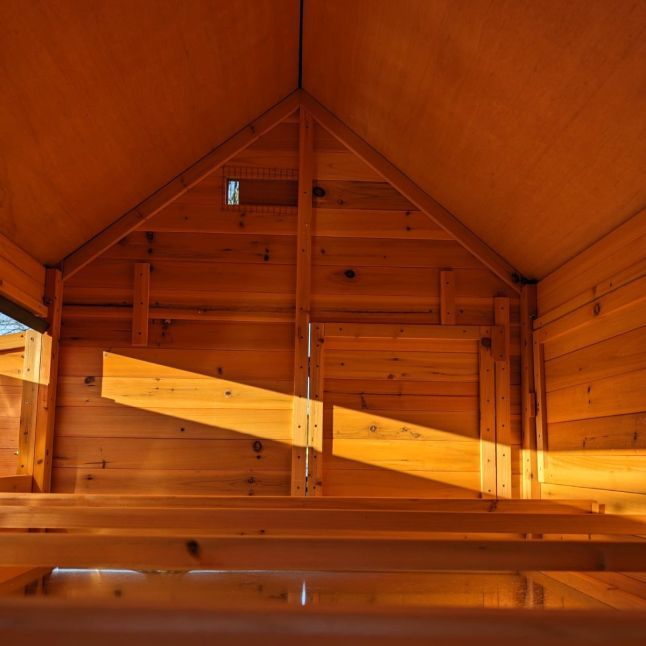 Poulailler Bassette XXL 15 à 18 poules toit tôle